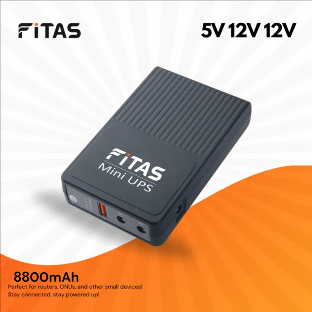 8800 mAh DC Mini UPS for Onu Router and Ip camera